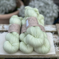 Pendle 4ply in Green Tea (dyelot 100225) - 100% superwash merino