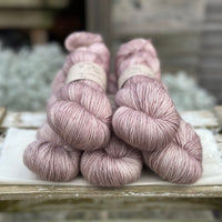 Carlisle Fingering in Smoky Taupe (Dyelot 080225)