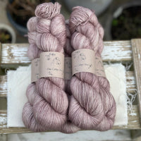 Carlisle Fingering in Smoky Taupe (Dyelot 080225)