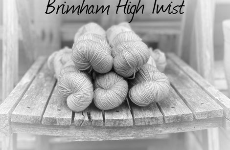 Dyed-to-order sweater quantities - Brimham High Twist (85% superwash merino/15% nylon) hand dyed to order