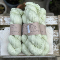 Pendle 4ply in Green Tea (dyelot 100225) - 100% superwash merino