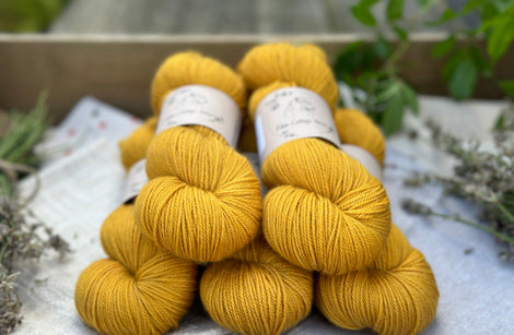 Hayton 4ply in Marigold (Dyelot 150824)