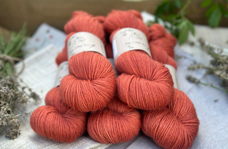 Hayton 4ply in Tomato (Dyelot 150824)