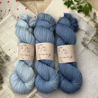 Three colour Hayton 4ply/fingering weight yarn pack - 01