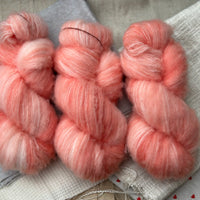 Brimham Fluff (lace) in Apricot Tulip (Dyelot 010924)