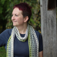 Agapanthus Wrap/Scarf crochet pattern: Digital Download