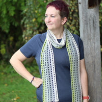 Agapanthus Wrap/Scarf crochet pattern: Digital Download