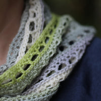 Agapanthus Wrap/Scarf crochet pattern: Digital Download