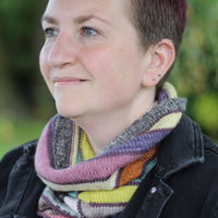 Lucky Dip Cowl (4ply) knitting pattern: Digital Download