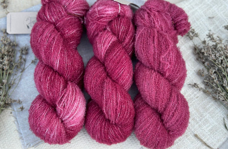 Brimham Boucle (lace) in Faded Bloom (Dyelot 140924)