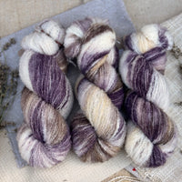 Brimham Boucle (lace) in Black Orchid (Dyelot 140924)