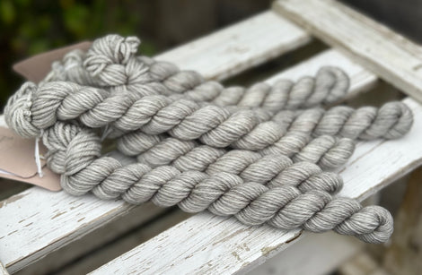 Brimham DK 20g Mini Skein in Steel (Dyelot 190924)