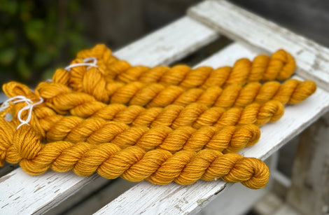 Brimham DK 20g Mini Skein in Marigold (Dyelot 190924)