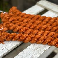 Brimham DK 20g Mini Skein in Rust (Dyelot 190924)