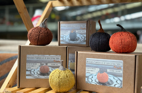 Munchkin Pumpkin knitting kit