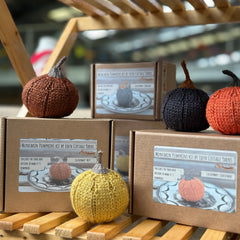 Munchkin Pumpkin knitting kit