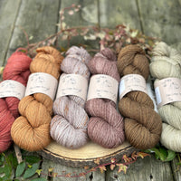 Six colour Rosedale 4ply/fingering weight yarn pack -1