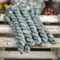 Rosedale 4ply Mini Skein in Slate (Dyelot 041124)