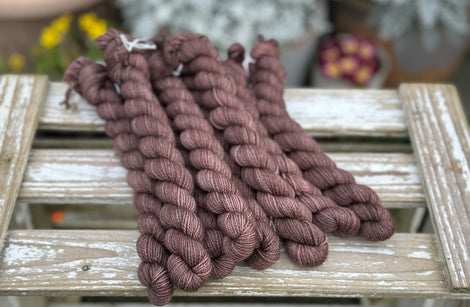 Brimham High Twist Mini Skein in Compost (Dyelot 041124)