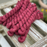 Brimham High Twist Mini Skein in Faded Bloom (Dyelot 041124)