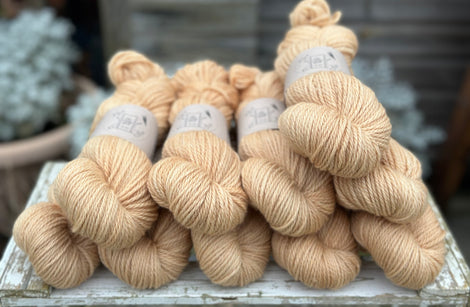 Bowland Aran in Sand (Dyelot 281124)