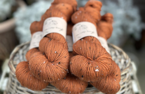 Keswick 4ply in colourway Rust (Dyelot 271124)