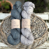 Keswick 4ply Skein Pair - Petrichor and Echinops