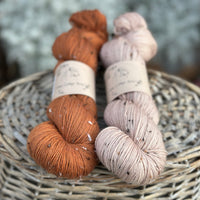 Keswick 4ply Skein Pair - Rust and Driftwood