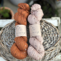 Keswick 4ply Skein Pair - Rust and Driftwood