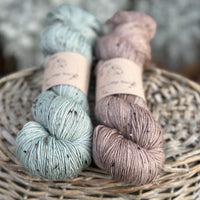 Keswick 4ply Skein Pair - Robin Egg and Bark