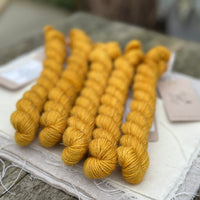 Rosedale 4ply Mini Skein in Marigold (Dyelot 141224)