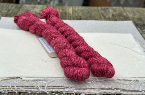 Rosedale 4ply Mini Skein in Faded Bloom (Dyelot 141224)