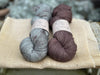 Tempo 4ply skein pair - Muddy Puddles and Compost