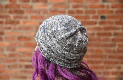 Serriform Hat knitting pattern: Digital Download